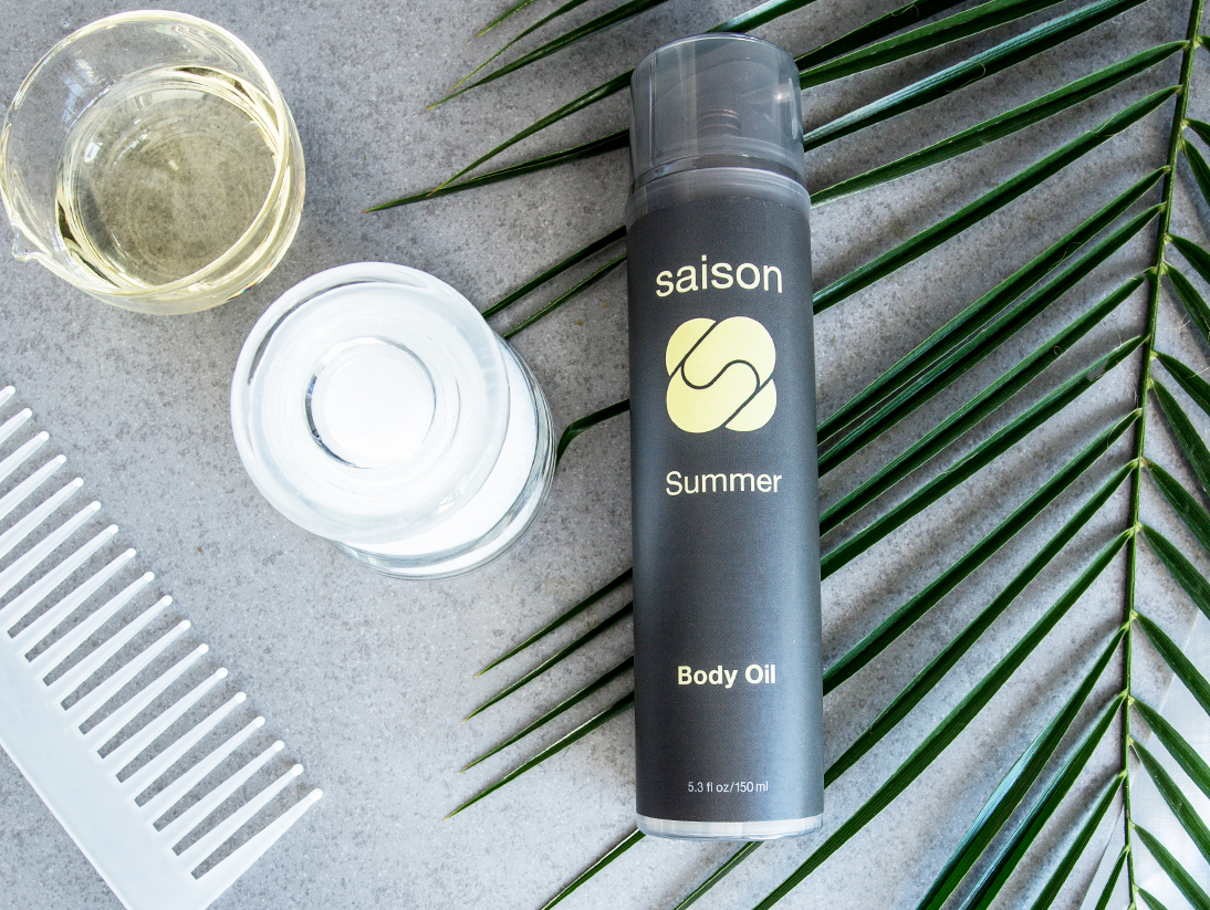 Steps To Silky Summer Skin  With Saison Summer Body Oil