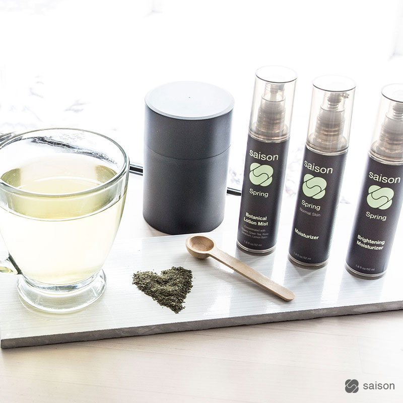 Green Tea Antioxidant Rich Skincare