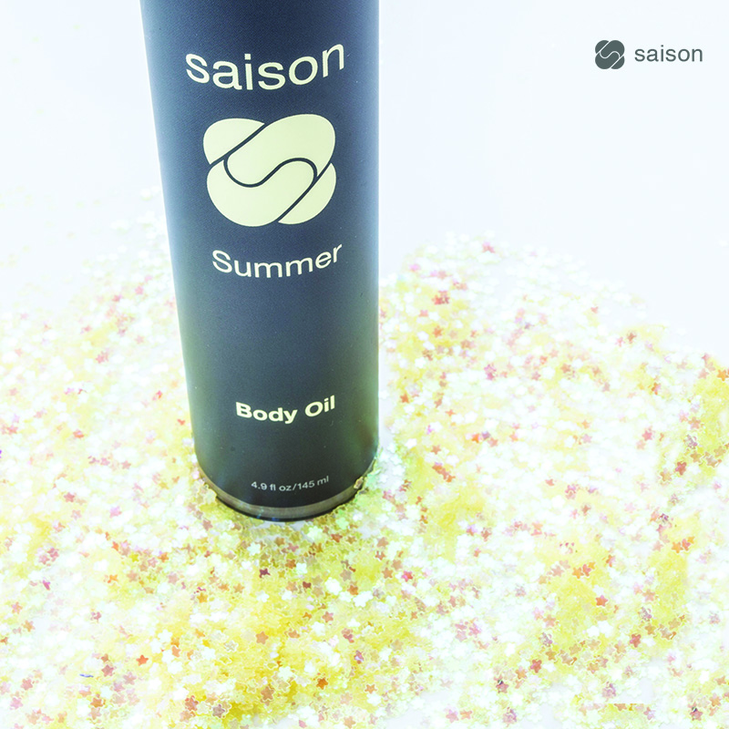 Glitter and Sparkle Summer Body Oil | Saison Organic Skincare